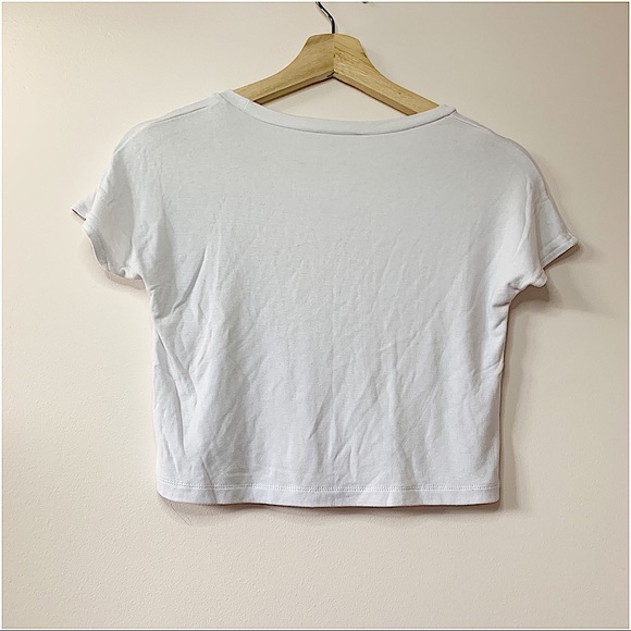 Zara | simple white crop size M - Picture 5 of 5